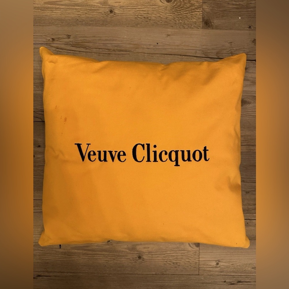 Veuve Clicquot Accent Pillow